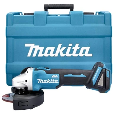 Image of Makita DGA504ZJ Cordless Angle Grinder, Blue