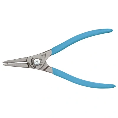 Image of GEDORE Circlip pliers for outer circlips, Internal opening spring, Straight jaws, Tip dia. 0.9 mm, 8000 AE 0