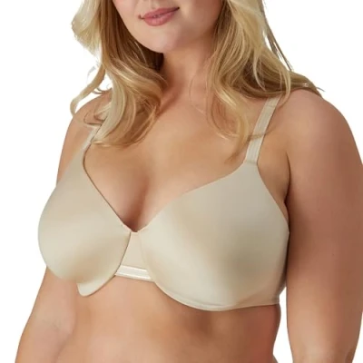 Image of Bali Women&#039;s Underwire Bra, One Smooth U Full Coverage Smoothing &amp; Concealing, Soft Taupe, 40C