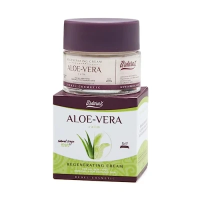 Image of Ardaraz Aloe Vera Moisturiser with Pure Juice and Jojoba Oil. Face Cream for Women, Soothes softens the skin. 50 ml