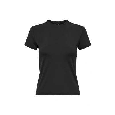 Image of ONLY Basic Tshirt, Women&#039;s, Size: XS, Black