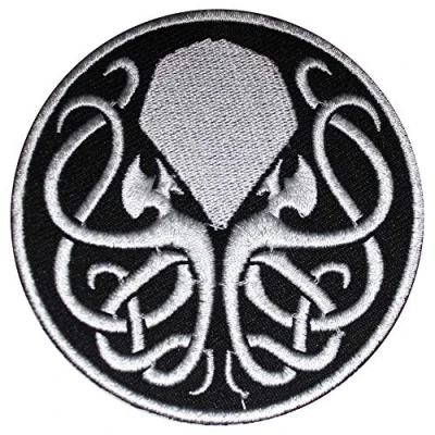 Image of Cthulhu Super Hero Movie Iron On Patch Sew Embroidered Patch/Badge for Clothes Shirts Jeans etc