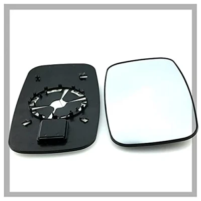 Image of Fits Nissan Cabstar 2003 to 2007 Wing Mirror Glass LEFT HAND ( UK Passenger Side ) Convex