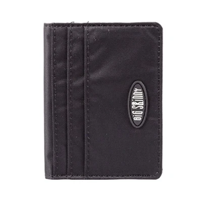 Image of Big Skinny New Yorker ID Slim Wallet, Holds Up to 24 Cards, Black