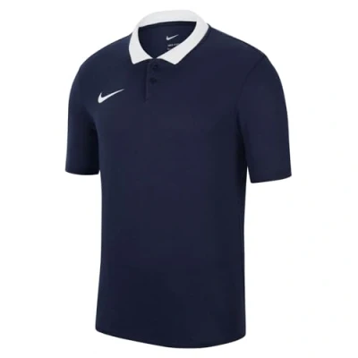 Image of NIKE Men&#039;s Park 20 Polo Shirt, Obsidian/White, S UK