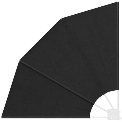 Image of vidaXL Balcony Privacy Screen Folding Manual Anthracite 115 x cm Fabric