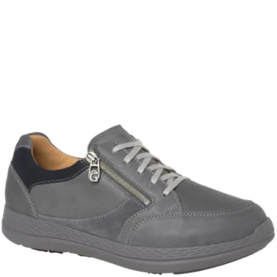 Image of Ganter Men&#039;s Karl Ludwig Sneaker, Greyblue, 12 UK