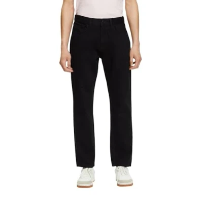 Image of ESPRIT Men&#039;s 992ee2b305 Jeans, Black Dark Washed, 30 W/34 L