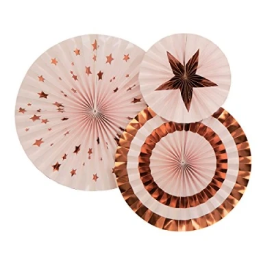 Image of Neviti 774021 Glitz and Glamour Pinwheels, Pink/Rose Gold