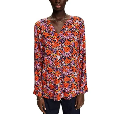 Image of ESPRIT Women&#039;s 023EE1F308 Blouse, 404/NAVY 5, XXS