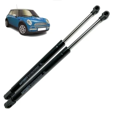Image of AUTORCE 2 Pcs Rear Tailgate Boot Gas Struts Intended For BMW Mini One/Cooper R50 R53 2001 2006 Hatchback 330 (N) 495 MM Lift Support System 41626801258