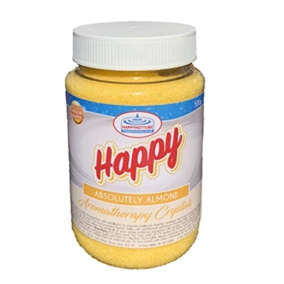 Image of Happy Hot Tubs Spa Aromatherapy Crystals 500g Bath Scent Tub Fragrance Aroma (Absolutely Almond)