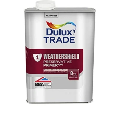 Image of Dulux Trade 1L Weathershield Exterior Preserver Primer