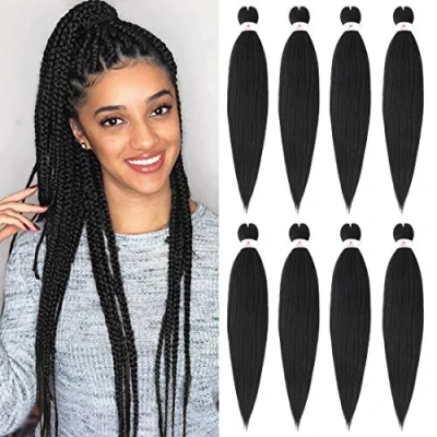 Image of Beyond Beauty EZ Braid Pre Stretched Braiding Hair 8Packs 26inch Professional Yaki Texture Synthetic Hair(#2)