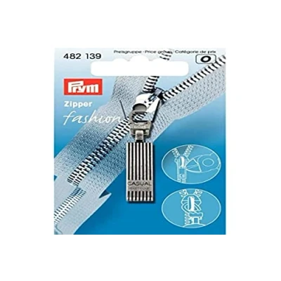 Image of Prym Zipper, Polyester, Silver, Casual, Altsilber, 1 Stück