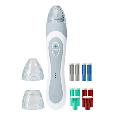 Image of PMD Personal Microderm Elite Pro At Home Microdermabrasion Machine with Kit for Face &amp; Body Exfoliating Crystals and Vacuum Suction Fresh Radiant Skin Three Speed Options