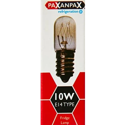Image of Paxanpax PRF004 Universal Lamp Bulb For Refrigerator &amp; Freezer [E14, 10W]