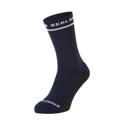 Image of SEALSKINZ Foxley Unisex Mid Length Multi Activity Socks Everyday Toe Cushioned Polycolon Withdraws Perspiration