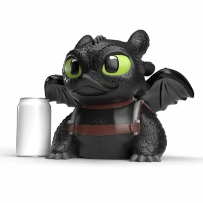 Image of TUBBZ XL: How To Train Your Dragon Toothless Giant Cosplaying Rubber Duck Collectible Figure