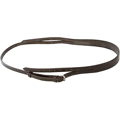 Image of Shires Blenheim Bridle Headpiece Havana Cob 5/8&quot; (16mm)