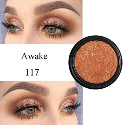 Image of PHOERA Super Vibrant Ultra Metallic Eyeshadow Long Lasting Waterproof Shimmer High Pigment Glitter Eye Shadow Palette Cosmetic Makeup AQUAPURITY (117 AWAKE)