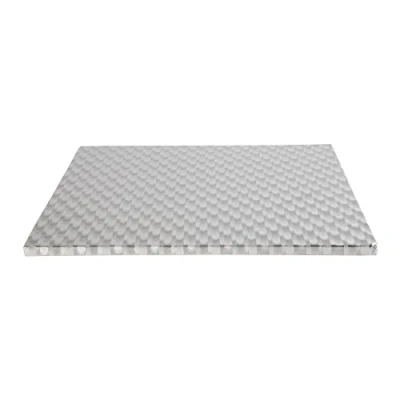 Image of PME CBS860 Square Cake Board 14 Inch / 35 cm, 11 mm Thick, Silver