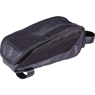 Image of BBB Cycling Pouch Frame Bag TopTank Universal Fit Smartphone Touchscreen MTB Road and Urban Biking BSB 18 7&quot; Top Tube Bicycle Storage 7,5L for Race Mountain, Black,
