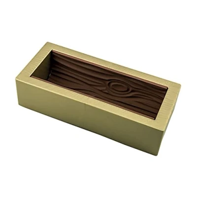 Image of SILIKOMART KIT MAGIC WOOD Silicone Mat, Gold, 25 x 9 6.7 cm