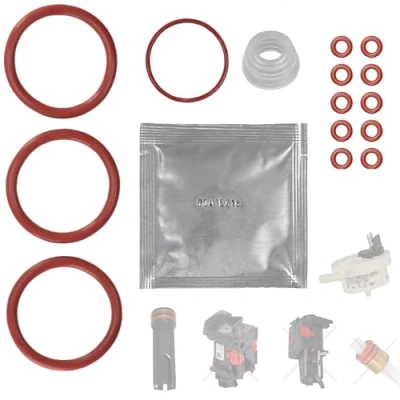 Image of Snapworld Kaffee Seal Maintenance Kit O Rings Suitable for DeLonghi ECAM ESAM PrimaDonna Dinamica Eletta Magnifica Cappuccino to Water Tank Brewing Group Flowmeter Thermoblock Pressure Hose Set 29