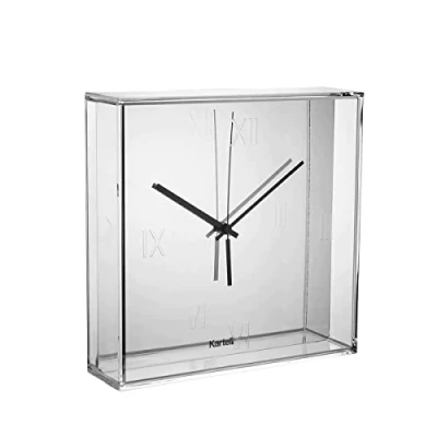 Image of Kartell Tic &amp;, Tac Clock Chrome