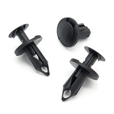 Image of VVO Fasteners Black Plastic Front Wheel Arch Lining &amp; Mudguard Clips for Ford Kuga, (Pack of 10)