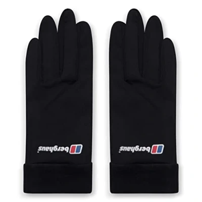 Image of Berghaus Unisex Liner Insulated Touchscreen Compatible Gloves, Black, XS