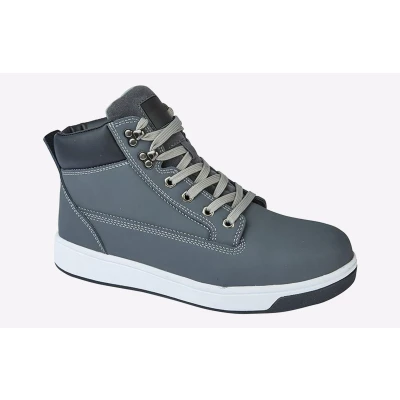 Image of Grafters Unisex Grey Sports Type Safety Toe Cap Trainer Boots Grey, UK 13/EU 47