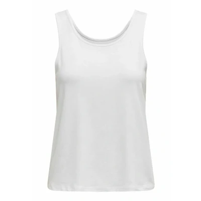 Image of ONLY Women&#039;s Onlmoster S/L Tank Top JRS Noos, White, XS