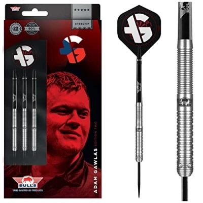 Image of Bulls Adam Gawlas E2 90% Steel Tip Darts 23 g