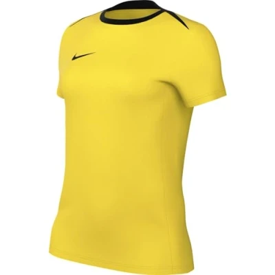 Image of Nike FD7594 719 Dri FIT Academy Pro 24 SS Top K Sweatshirt Women&#039;s Tour Yellow/Black/Black Size M