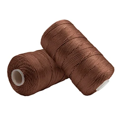 Image of Uiopa Macrame Cord 1.5mm x 400m, Nylon Yarn for Crochet and Knitting, Camel String Craft Rope Wall Hangings, Dream Catchers, Jewelry Making, DIY Projects