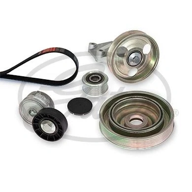 Image of 6PK1218, OAP7077, T36428, T38477, TVD1090 V ribbed belt set GATES K206PK1218 CITROËN: Dispatch II MPV, FIAT: Scudo Van