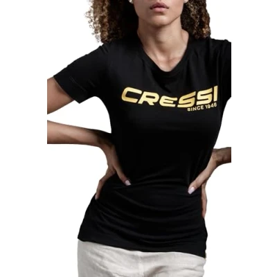 Image of Cressi T Shirt, Lady, Black Yellow, M