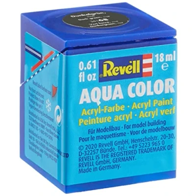Image of Revell 18ml Aqua Color Acrylic Paint (Dark Green Mat Finish)