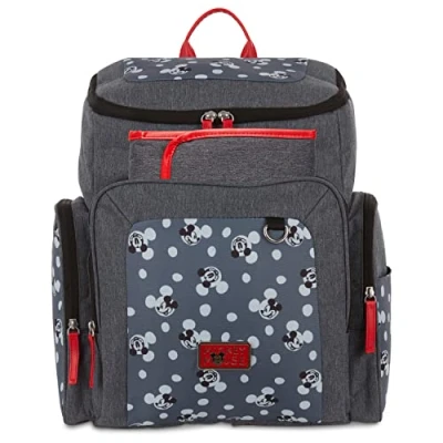 Image of Disney Minnie Mouse Backpack Diaper Bag, Mickey Jartop, Backpack, Bag