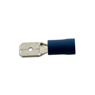 Image of CONNECT Wiring Connectors Blue Male Blade 2.3mm Pack of 100 30174