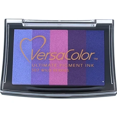 Image of Versacolor 5 Colour Pigment Pad, Wild Berries