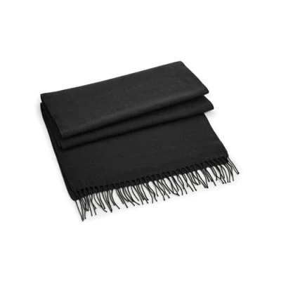 Image of Beechfield B500 Classic Woven Scarf Black