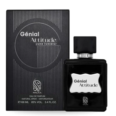 Image of Genial Attitude 100ml Eau De Parfum Guilty Men Pour Homme Rich Scent Woody Aromatic Spicy Fragrance Perfume for