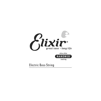 Image of Elixir Strings Electric Bass String NANOWEB Coating, .105, Long Scale