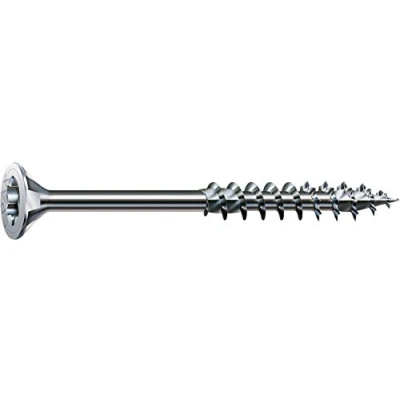 Image of Spax Wood Screw 8.0 x 180 mm, Pack of 50, T Star Plus, countersunk Head, Partial Thread, 4Cut, WIROX A3J, 191010801805.
