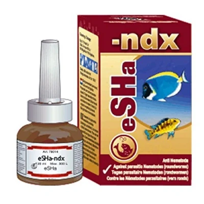 Image of eSHa NDX Anti Parasite Treatment Treats Roundworms For Fresh And Marine 20ml