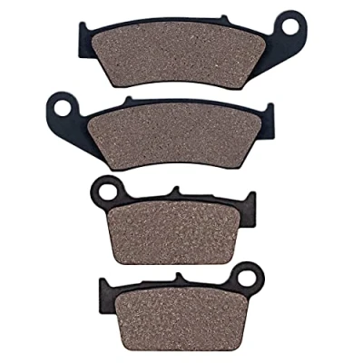 Image of Cyleto Front and Rear Brake Pads For KAWASAKI KX250F KX 250F KX250 F KXF250 2004 2017