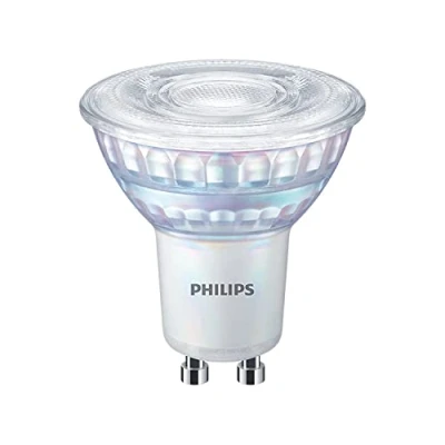 Image of 10 Pack x Philips CorePro LED Spot 4W (50W) Dimmable GU10 Lamp 2700k Warm White 345 Lumen 15000 Hours 36 Beam